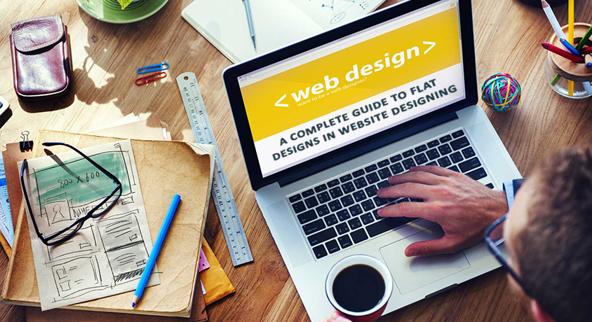How to use Flat Design in Website Designing